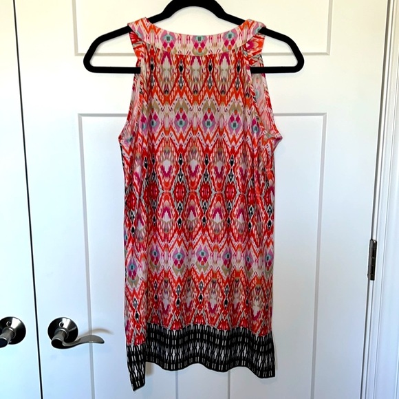 Pink Flowy Hi-Low Embellished Tank - Picture 2 of 4